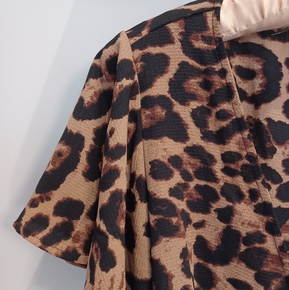 Cheetah Wrap dress - Picture 6 of 9